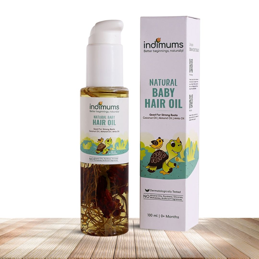 Natural Baby Hair Oil