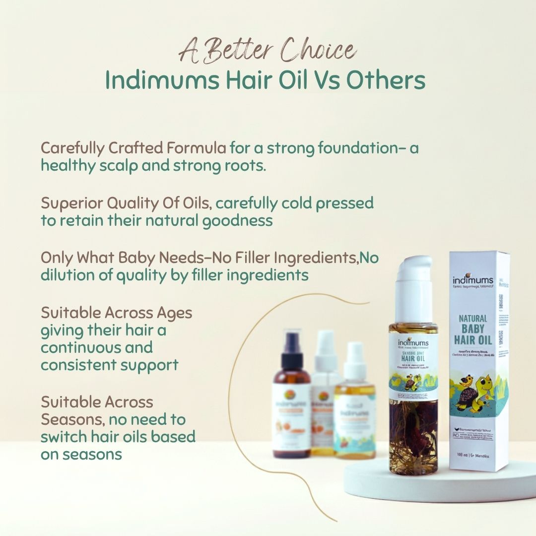 Natural Baby Hair Oil