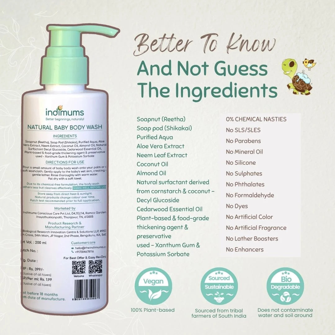 Natural Baby Body Wash