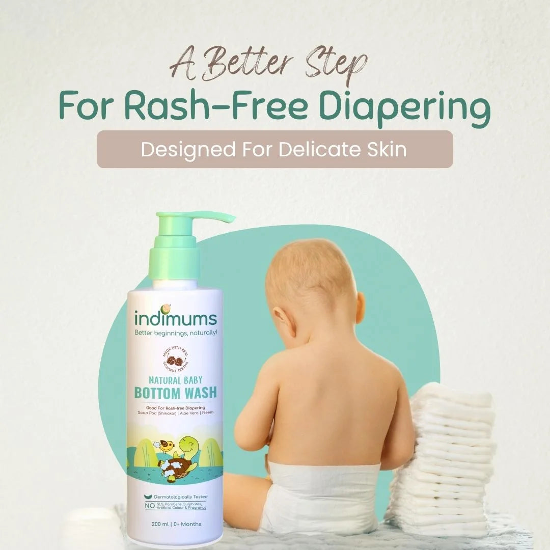 Natural Baby Bottom Wash
