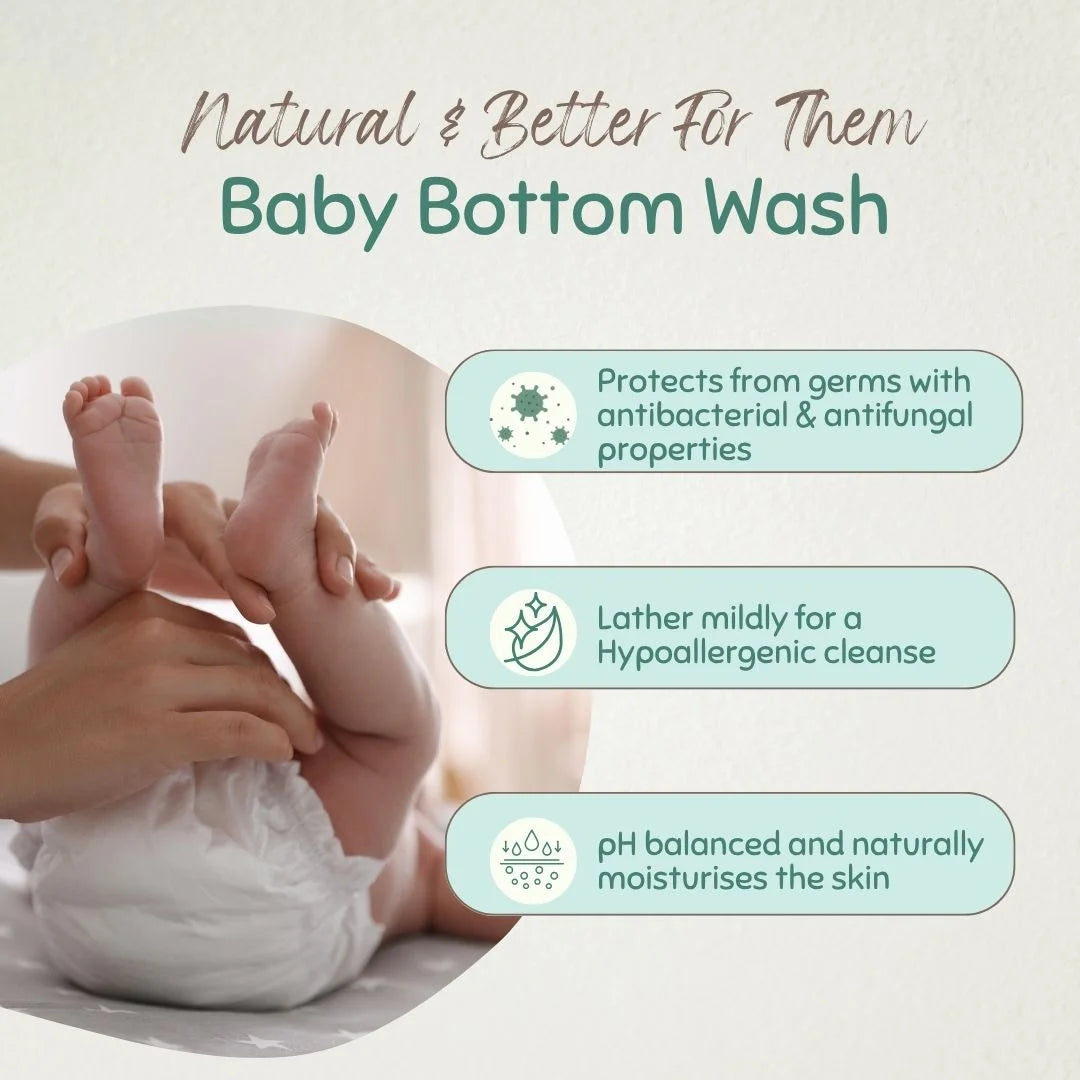 Natural Baby Bottom Wash