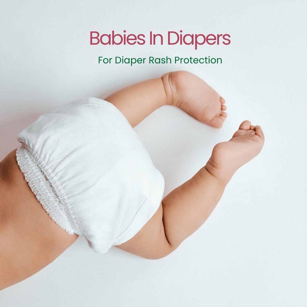 Tips for preventing diaper rash with The Indi Mums baby care products.