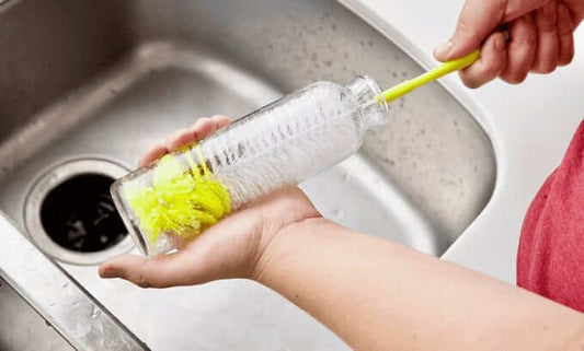 Can I use regular dish soap for cleaning baby bottles & toys?