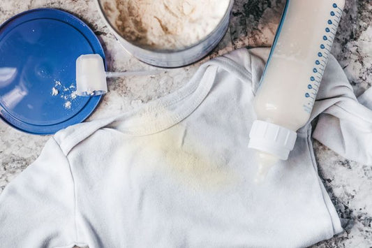 What’s the Best Way to Get Milk or Food Stains Out of Baby Clothes?