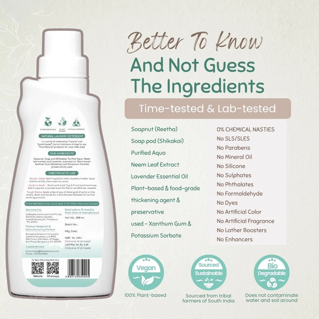 Natural Baby Laundry Detergent