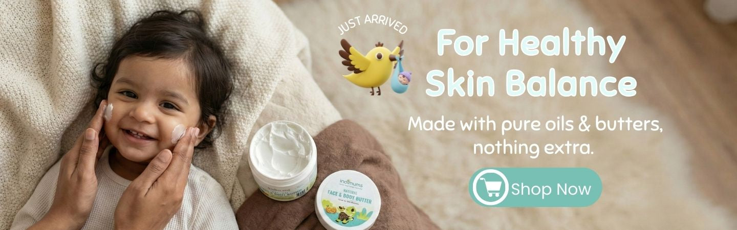 indimums natural baby face butter and body butter