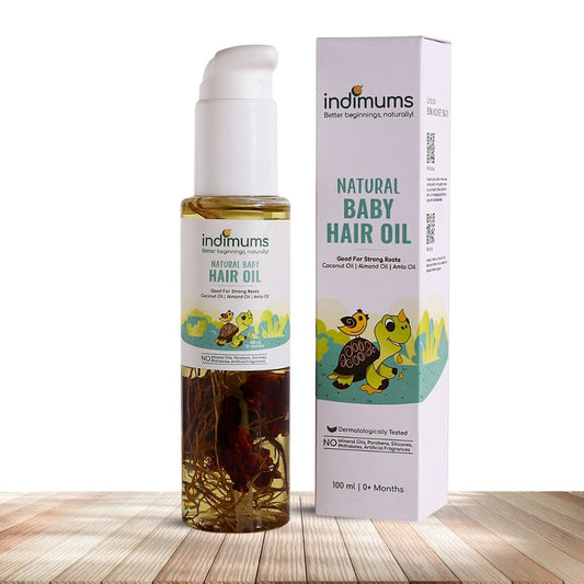 Natural Baby Hair Oil