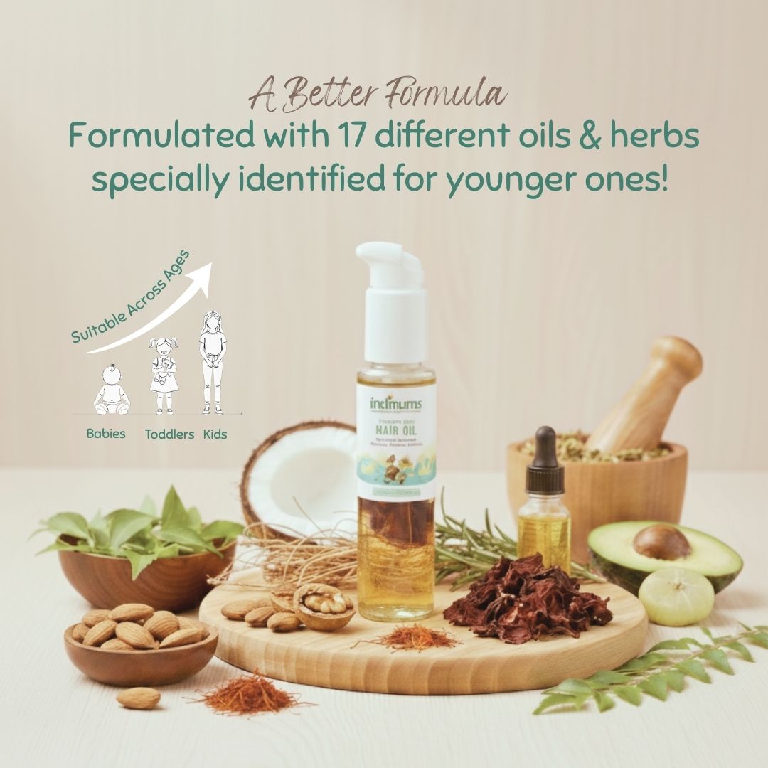 Natural Baby Hair Oil