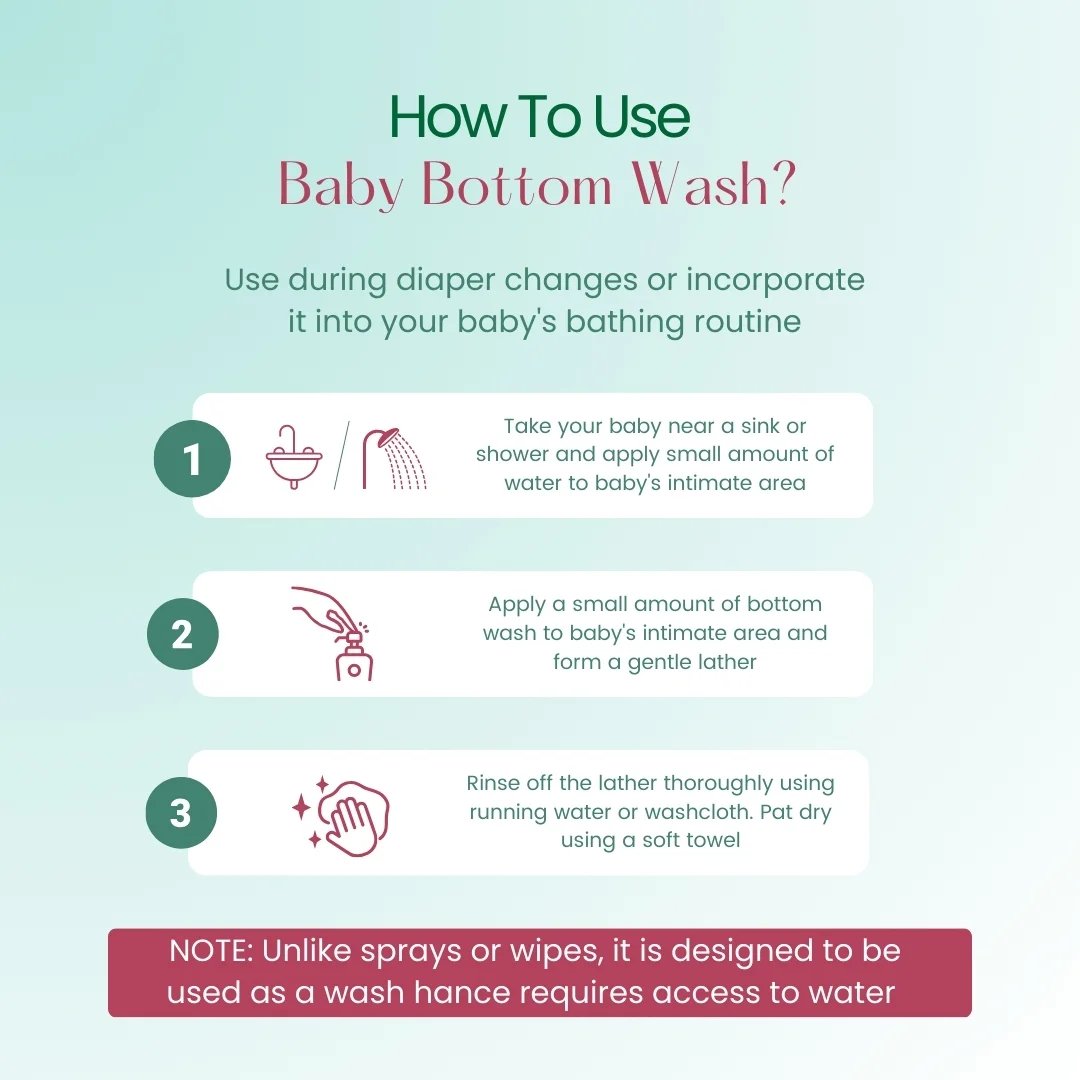 baby bottom wash