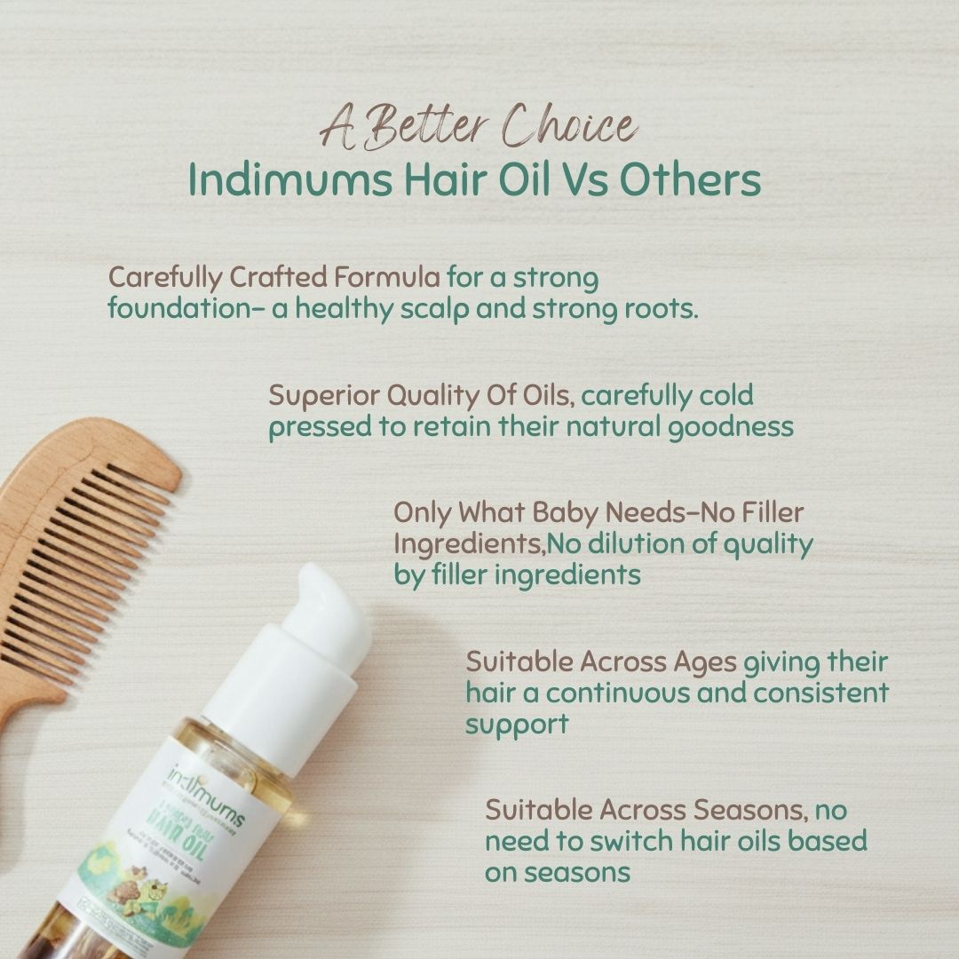 Natural Baby Hair Oil