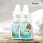 two 500ml bottles of The indi mums babysafe natural surface cleaner and floor cleaner