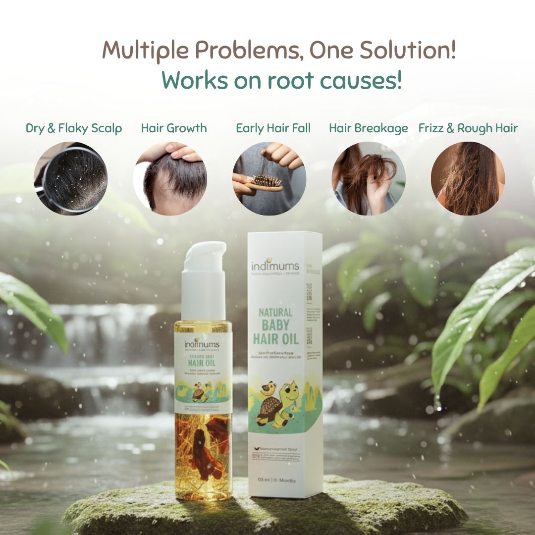 Natural Baby Hair Oil