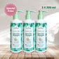 three bottles of The Indi Mums Baby Shampoo available  gets you best price 