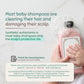 Baby shampoo cleansing base comparison showing synthetic surfactants versus natural shampoo ingredients