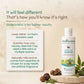 Low lather natural baby shampoo with no foam boosters and mild essential oil aroma