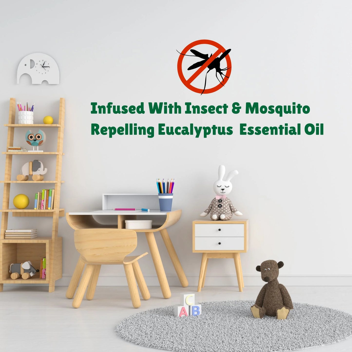 The Indi Mums babysafe surface cleanser and natural floor cleaner comes in with eucalyptus essential oil that protects from  Insects and mosquitos