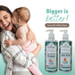Better savings with 500ml packs of indimums natural baby shampoo and natural baby body wash